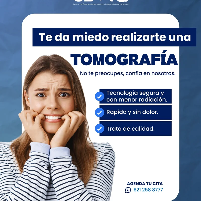 No tengas miedo de realizarte una tomografía en CEMIC